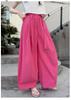 Girls' pants, summer thin casual pants, girls' cotton straight leg harem pants, summer children's shaking and anti mosquito pants
