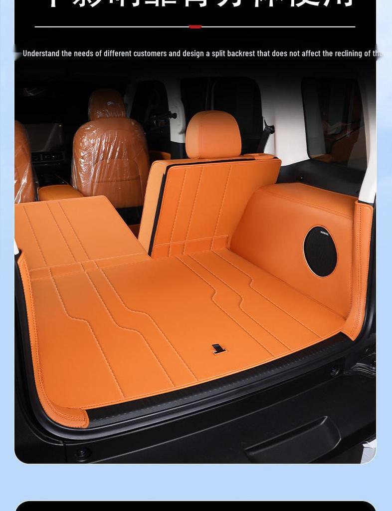 Trunk Mat Full Coverage for 26 Haval Menglong PLUS Models - Tail Box Interior Accessory
