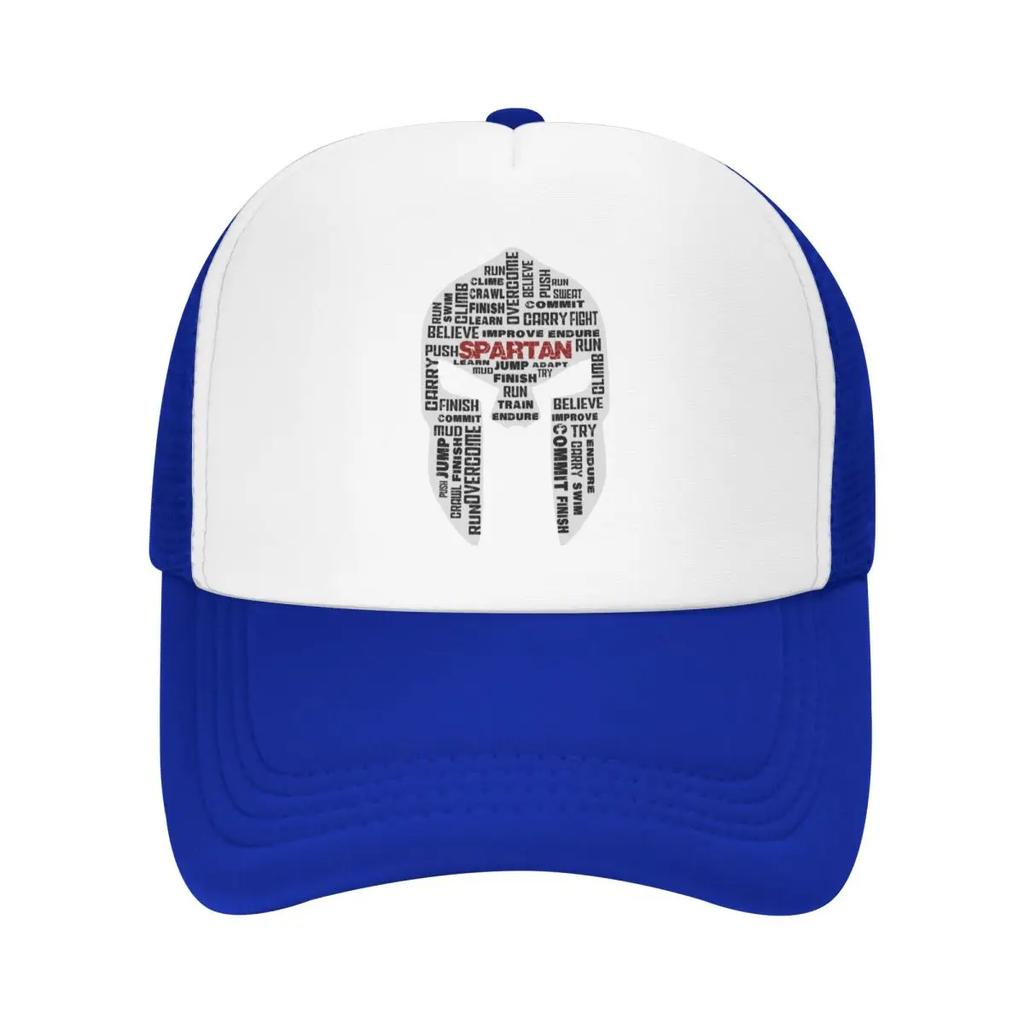 Custom Spartan Race Helmet Baseball Cap Unisex Women Breathable Sparta Spirit Trucker Hat Streetwear Snapback Caps