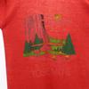 Vintage 70s 80s Snoopy Pattern Print Short Sleeve T-shirt Red Series Men's Used