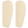 Tête de lit - Avec oreilles - Crème - Tissu durable et respirant - Hauteur réglable