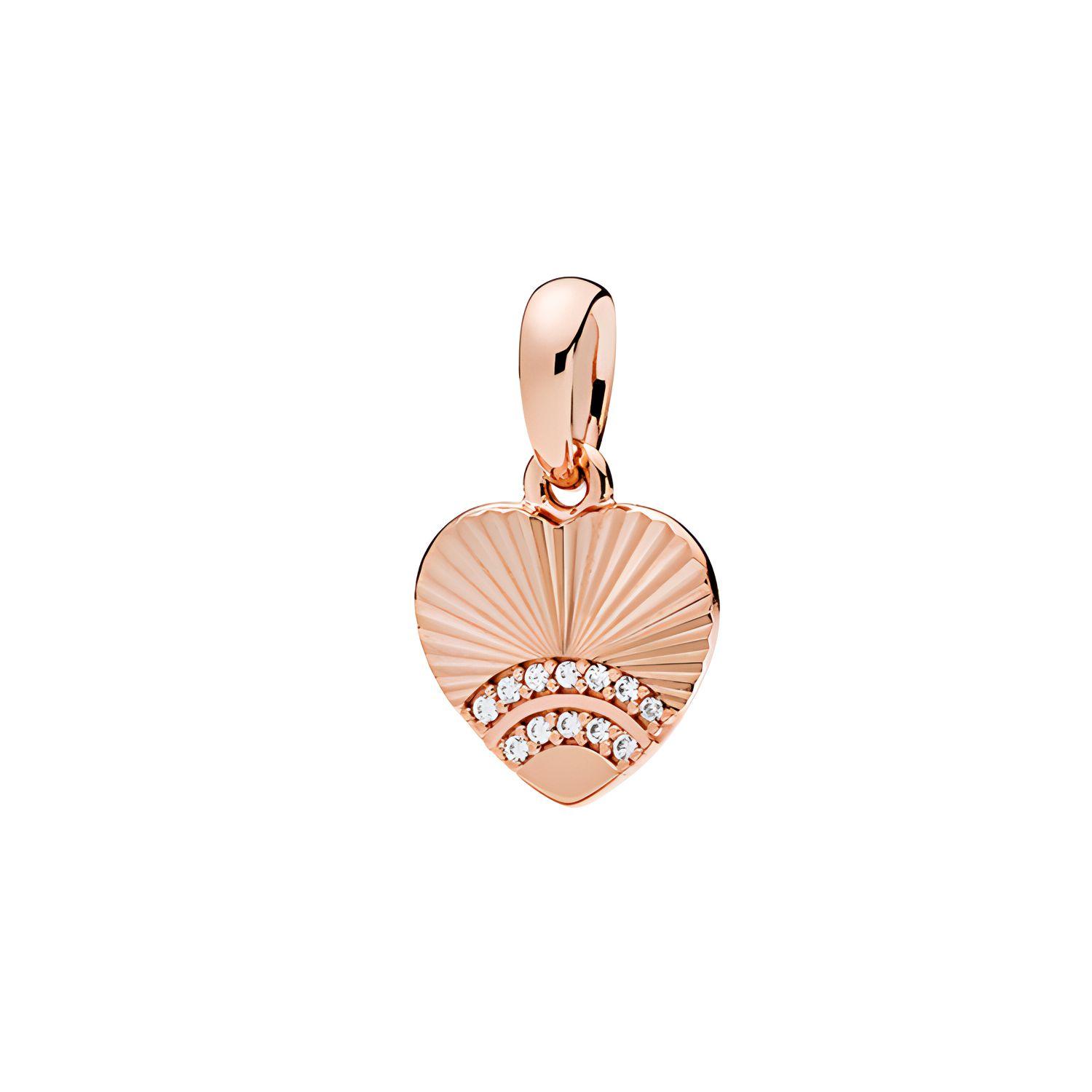 Pandora Love Shell Pendant Women pendants 387286CZ Rose Gold