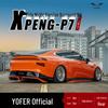 XPENG P7 YOFER Kit: Front Lip, Side Skirts, Rear Lip, Spoiler, Carbon Fiber Tail Wing, Eyebrows.