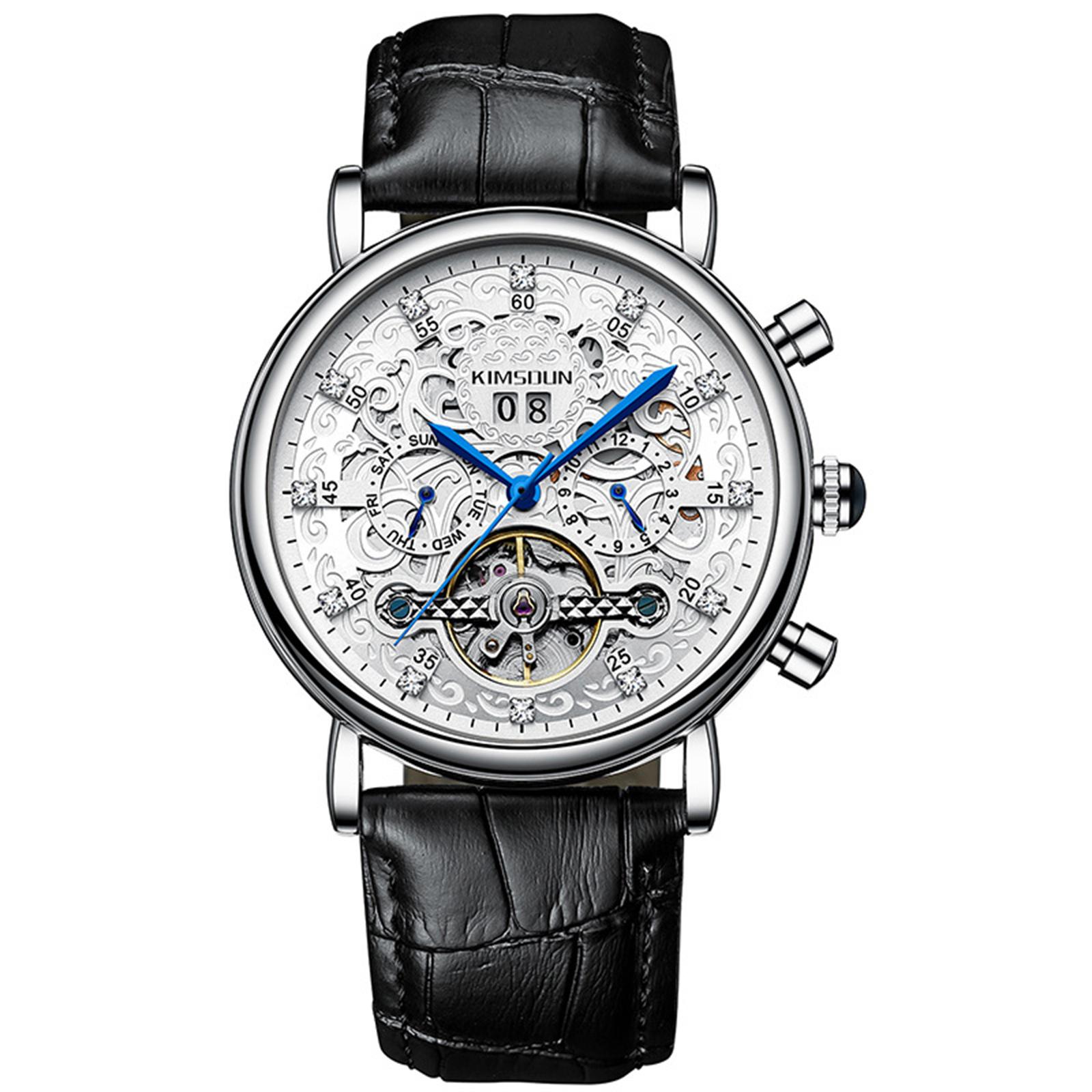 

Мужские водонепроницаемые светящиеся наручные часы-будильник для бега One Size