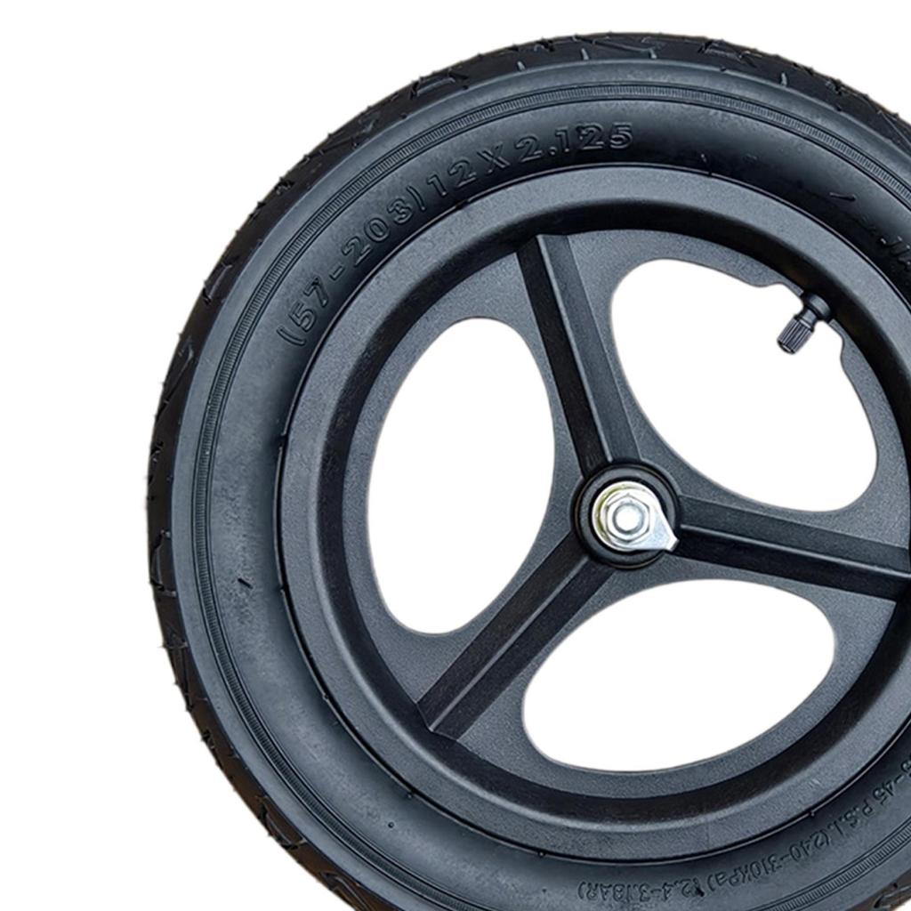 Balance Bike Replacement Wheel Air Tire Modification Accessory Maintenance Girls Boys Non Slip