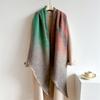 New Thickened and Elongated Winter Scarf Cashmere Feeling Shawl and Wraps Pashmina Neckerchief Bufanda Female Poncho 48Colors