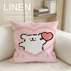 Animal Maltese Cushion Cover Pillowcase Set Pcs x x Breathable Washable Sofa Cushion Cover