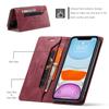 iPhone 11 Pro Max Vintage Leather Flip Wallet Case with RFID Blocking Card Slot, Matte Retro Folio Cover for Women Men (4 Colors)