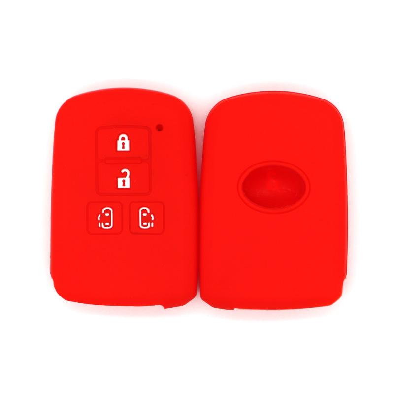 

Suitable for 17 models of voxy Toyota Noah19 models of Sienna Elfa silicone key bag key cover in stock красный