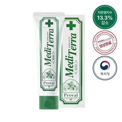 Proval Mediterra Gum Toothpaste (Clinical Trial Completed) 120g 2 Types (1 Pack/3 Pack) Choose 1
