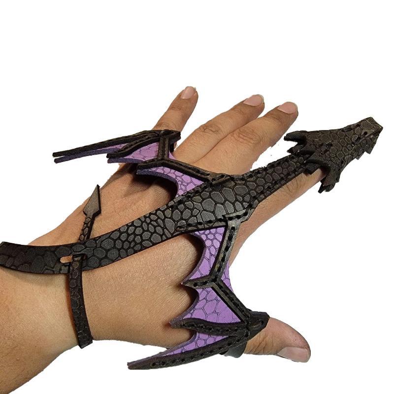Adjustable Cosplay Leather Dragon Bracelet Stylish Arm Band Unique Jewelry Gift