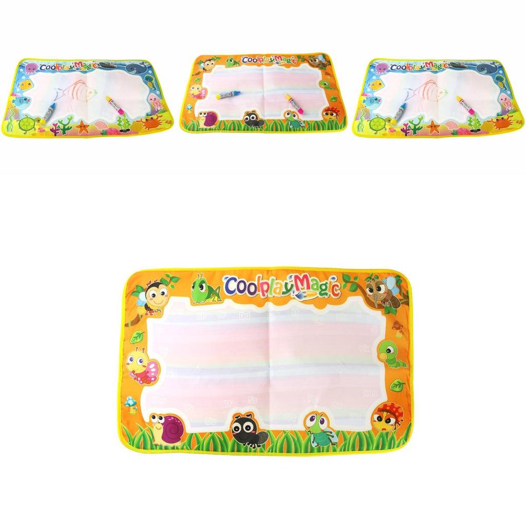 Kids Animal Ocean Water Painting Cloth 59x36cm Doodle Write Toy Educational