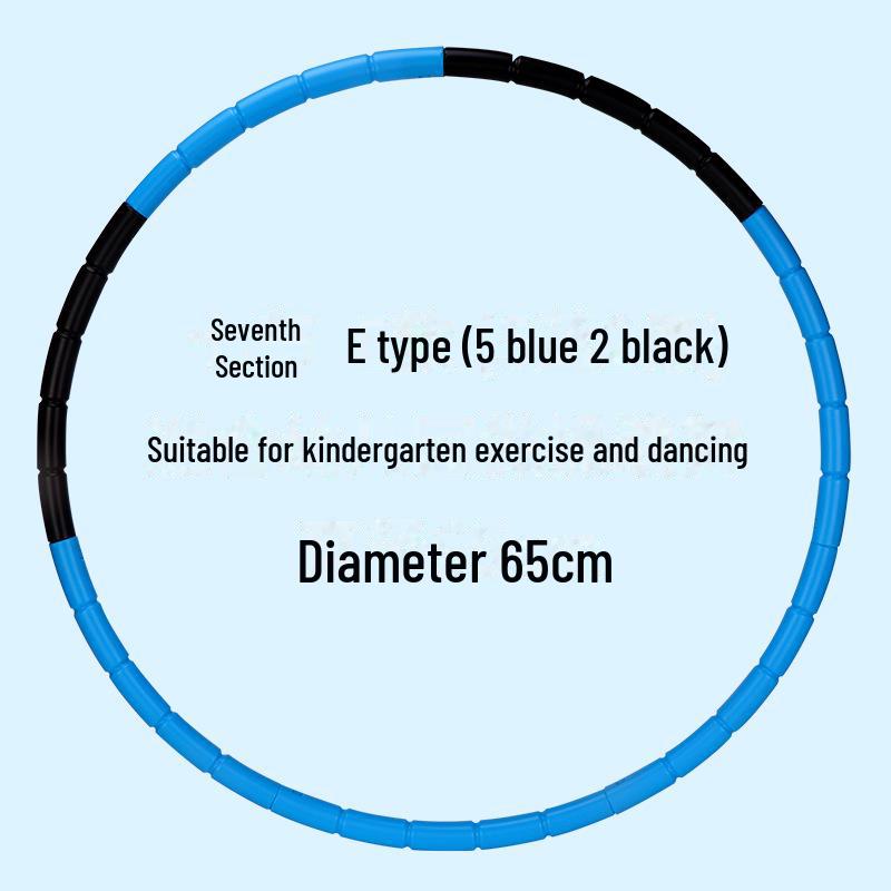 Detachable Plastic Hula Hoop for Young Children: Ideal for Beginners, Girls Ages 3-10, Kindergarten & Primary School.