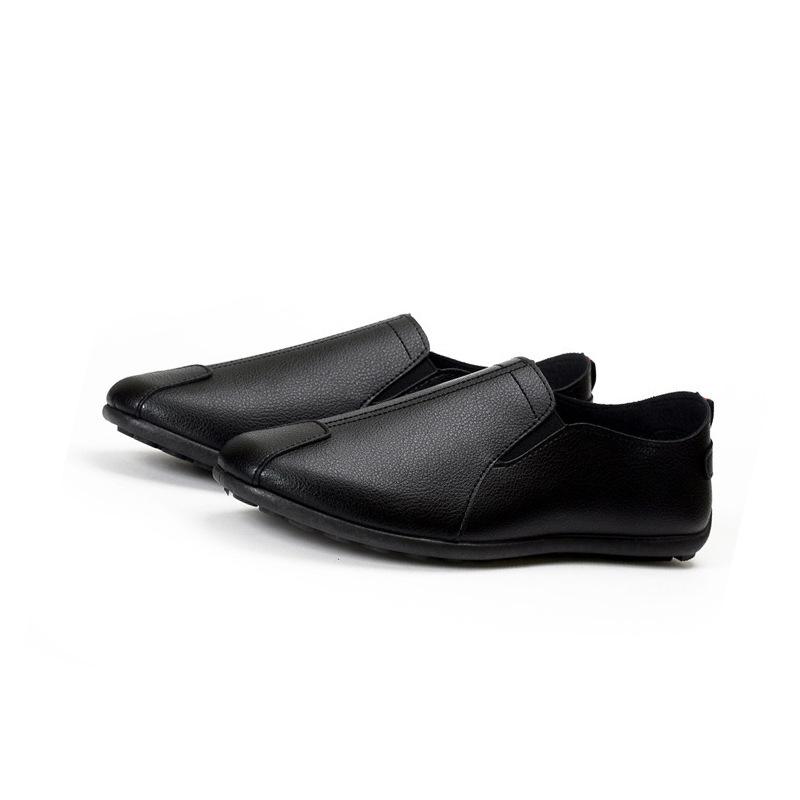 New Spring and Summer Pu Doudou Shoes Fashionable Casual Soft-soled Men's Doudou Shoes Lazy Men's Shoes