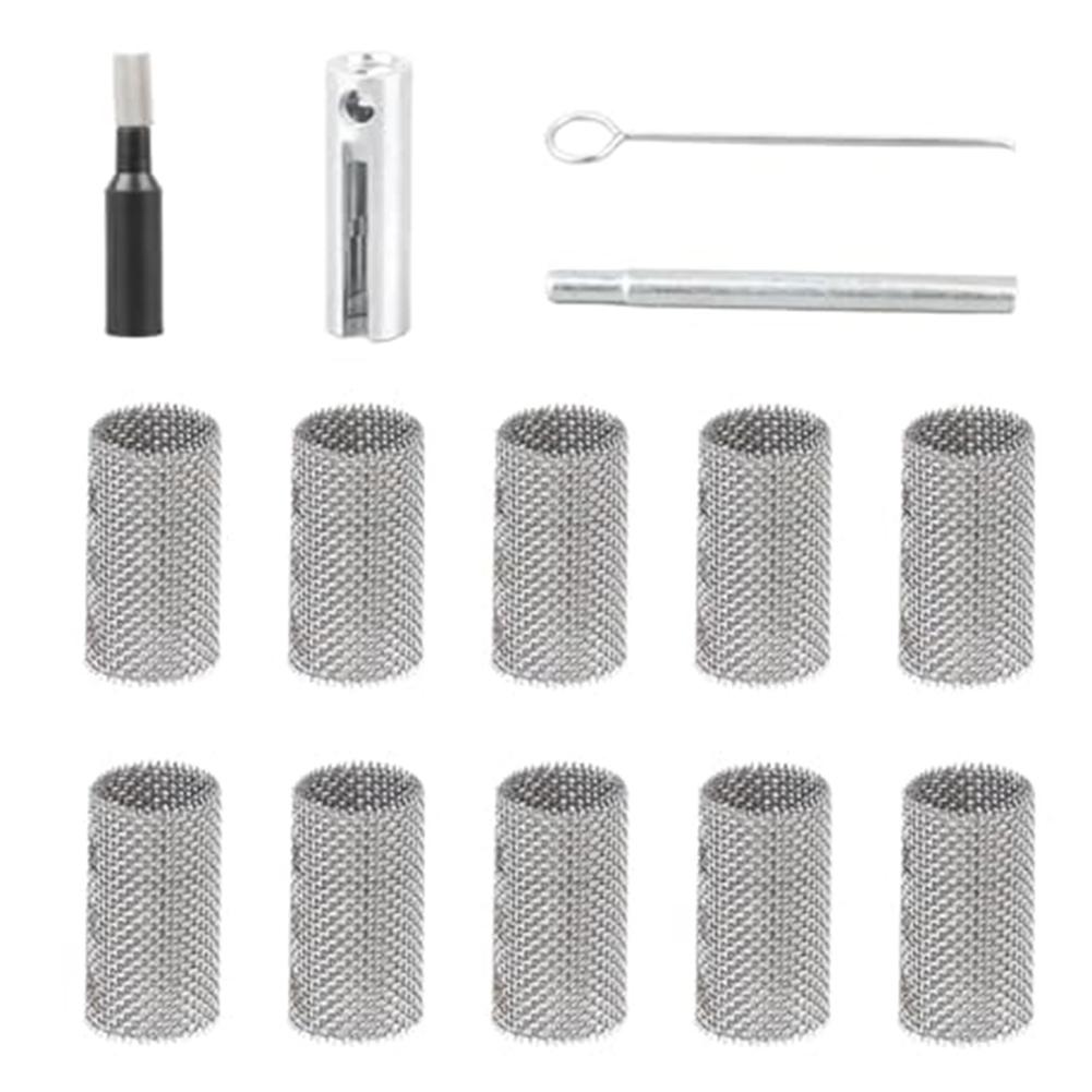 Complete Repair Kit 10 Glow Burner Strainers and Wrenches for Diesel Heaters