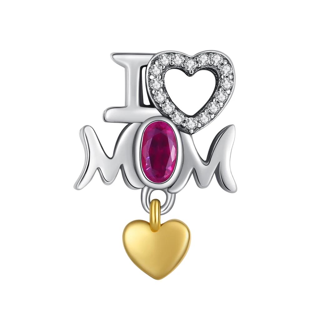 

Mothers Day new copper mom love baby Bouquet Pacifier pram bouquet house Charm Bead Charms beads Compatible With Do It Yourself Bracelets women jewle