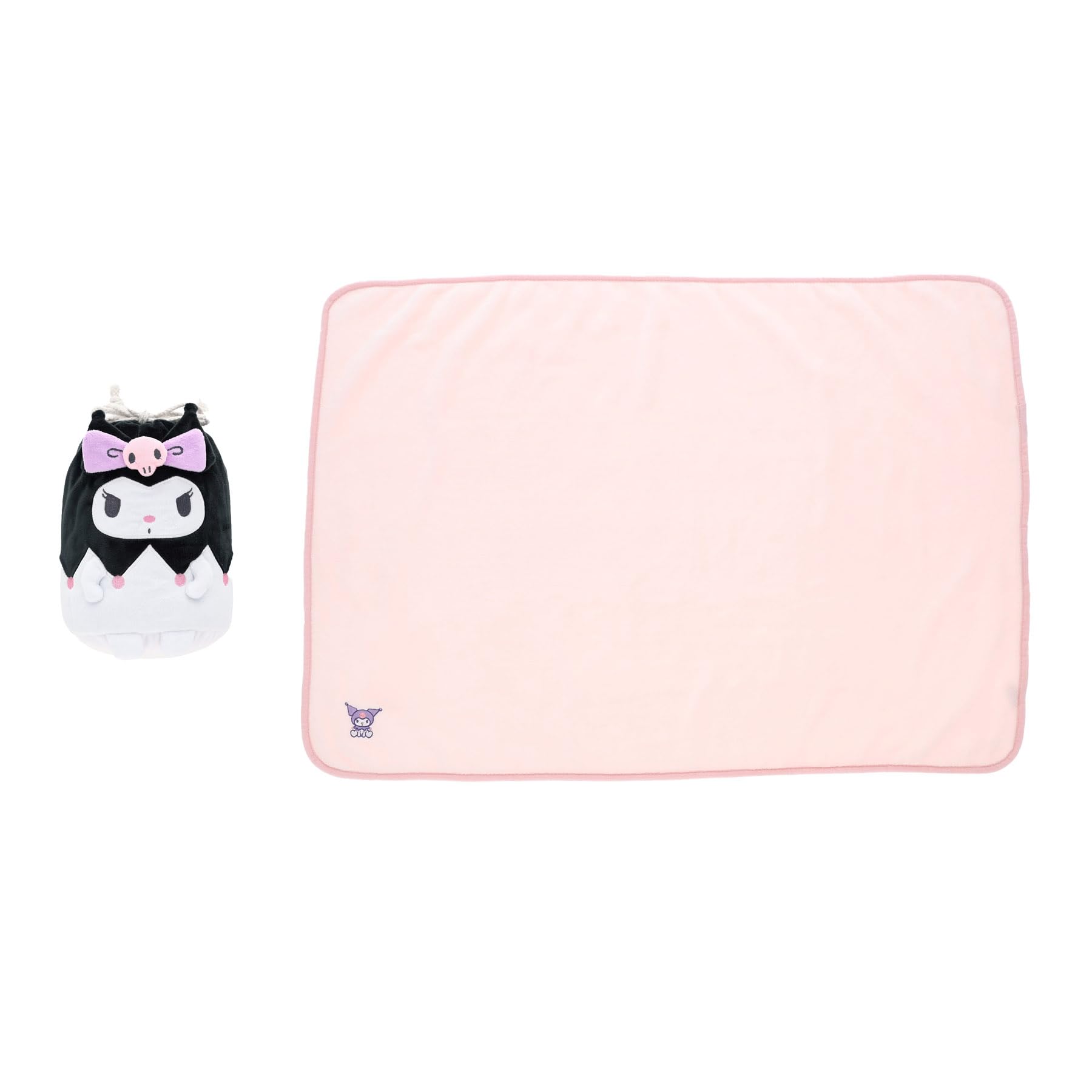 

Плед-маскот Marushin Sanrio Kuromi со шнурком 70 см В x 100 см Зимний товар 3245011900 Мешок, Прибл.. W, Милый, Пушистый, Стильный, Теплее, Номер