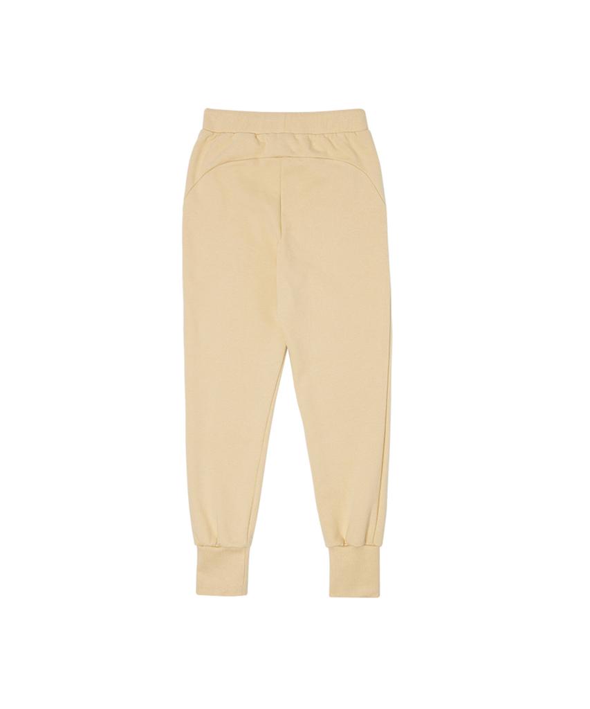 AKIII CLASSIC Icon Logo Jogger Pants Vanilla Yellow