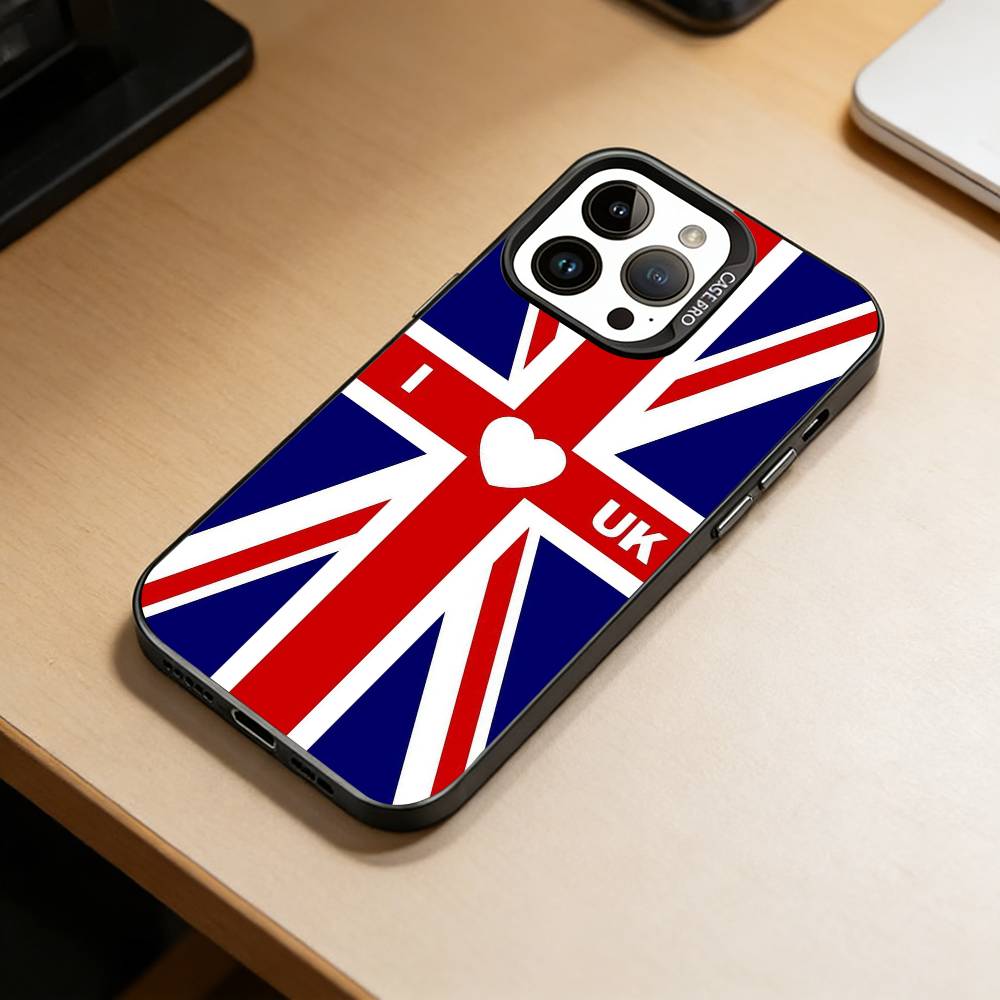 The American Flag Phone Case For iPhone 17,16,15,14,13,12,11 Plus,Pro Max,XS,Colorful Silver Phone Case Funda Cover