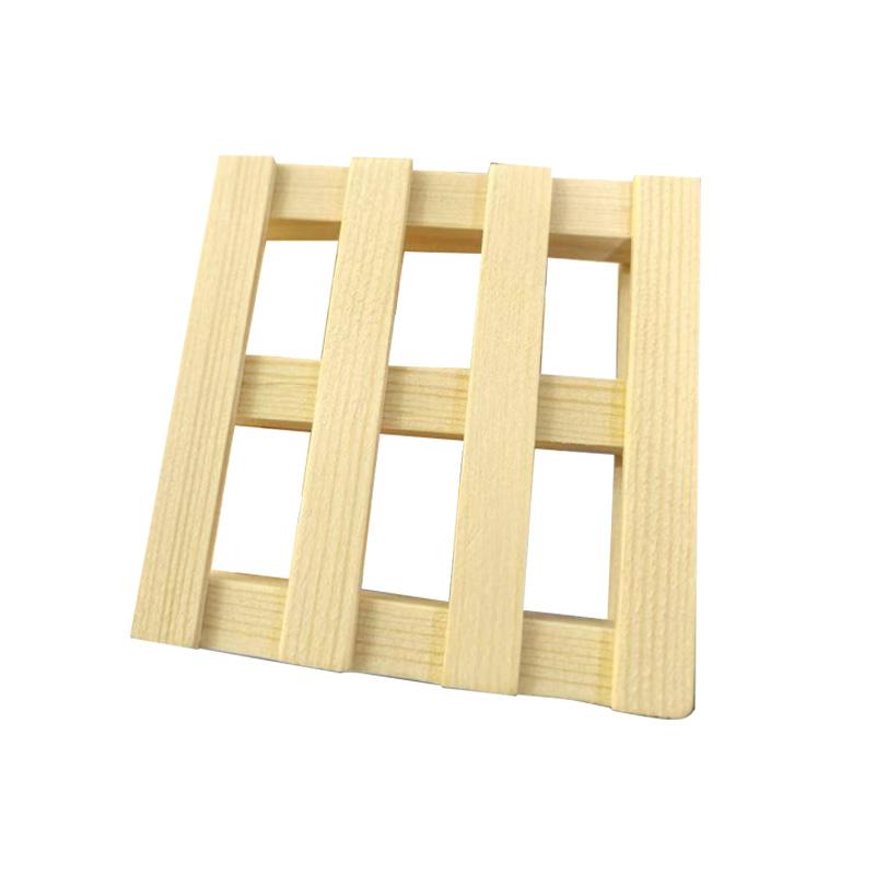 

1шт мини-изоляционная подставка под чашку деревянный поддон горшок коврик для горячих и 10*10*1.5