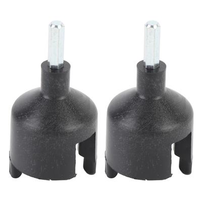 2 Pack Electric Fence Insulator Sleeve Tools ABS Steel Nail Socket for Screw In Insulators Into Electric Fence Wood Posts