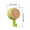 Hat Scarf Storage Organizer Wood Key Holder Strong Key Ring Rack Phone Hooks Clerk Housekeeper Decorative Wall Mounted Hangers