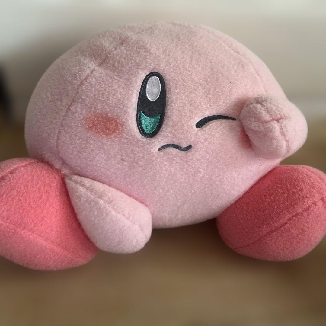 Kirby the Star Wool Felt Style Super BIG Plush Toy