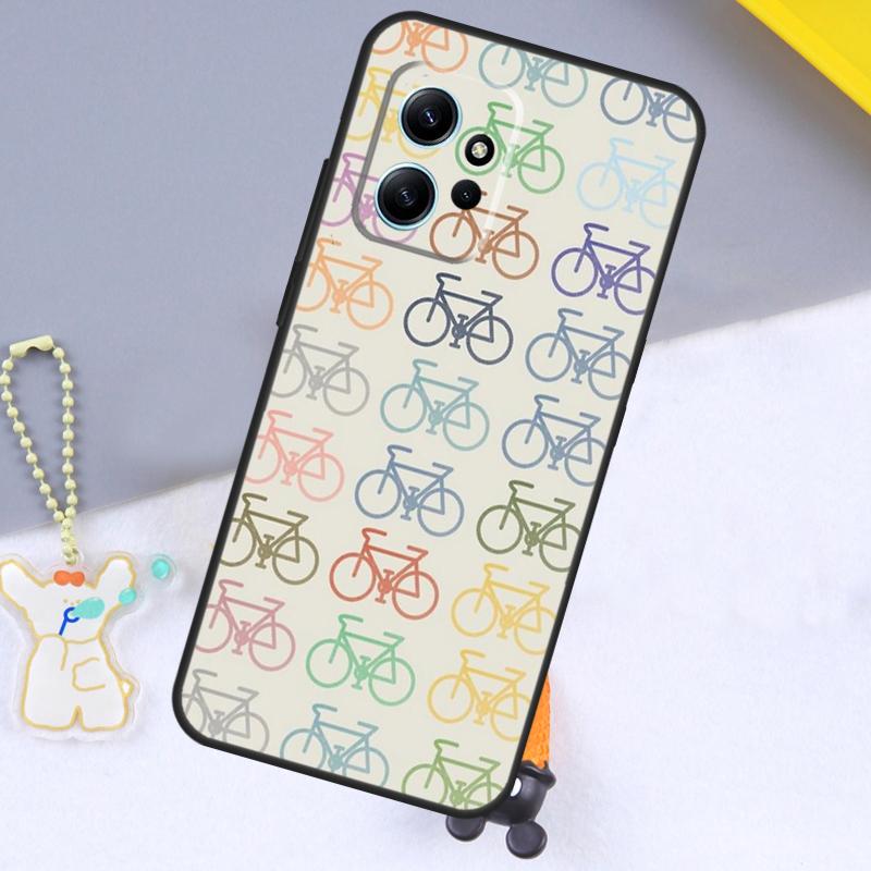 Mountain Bike Cycling Case For Xiaomi Redmi Note 14 13 9 10 11 12 15 Pro Plus Cover For Redmi 15 C 13C 12C 10C 14C