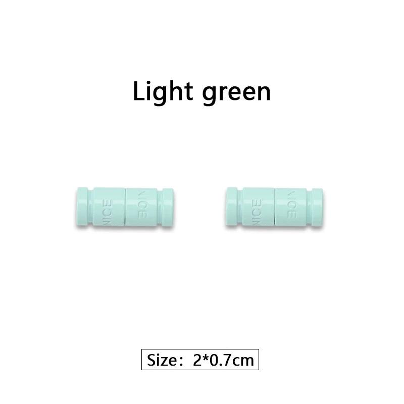Elastic Shoelaces Ties Nice Circular Capsule Locked Shoelace Children Adult Lazy Shoelace Decorations Shoe Accessries