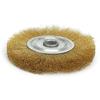 1Pcs Metal Polishing Abrasive Tool Pure Brass Brush  For Metal Derust Wood Deburring