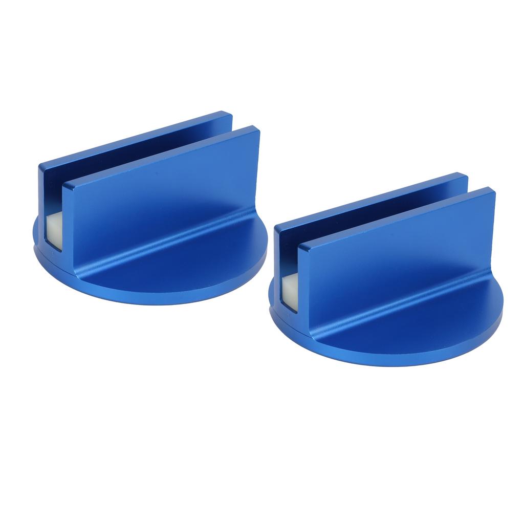 2 stücke Magnetische Jack Pad Aluminium Universal Pinch Weld Rahmen Schiene Adapter für Die Meisten Pinch Weld