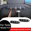 2PCS for Tesla Model Y 2026 Juniper Model 3 Highland Seat Hooks Hanger Automotive Seat Back Environmentally Friendly Odorless