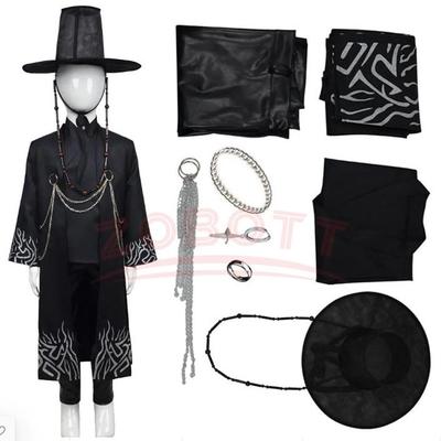 Película Chicos Juego de Roles Accesorios Fiesta Cosplay para K-POP Cazadores de Demonios Chicos Jinu Fiesta de Halloween Disfraz de Cosplay Atuendo de Mira Rumi Zoey