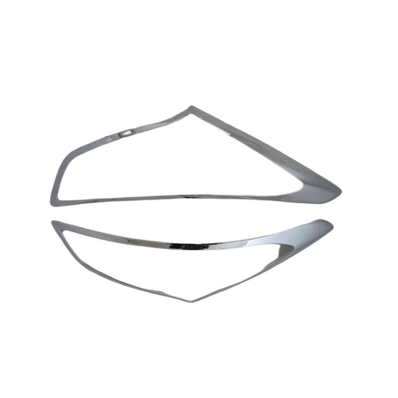 Car Styling Cover Trim For Hyundai IX45 SantaFe 2013 2014 2015 2016 2017 2018 Front Light Head Lamp Frame Parts Eyebrow Stick