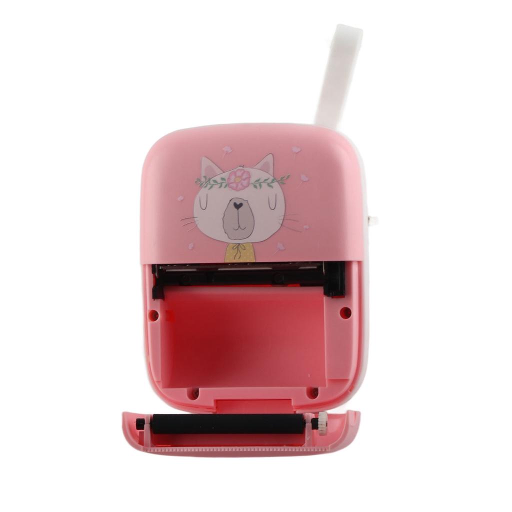 Mini Drucker 200dpi Bluetooth Multifunktionaler Taschen-Tintenlos-Thermodrucker für Studium Arbeit