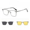 Les ensembles magnétiques peuvent être assortis à des lunettes de soleil polarisées, des lunettes de vision nocturne pour la conduite et des montures de lunettes pour la myopie.