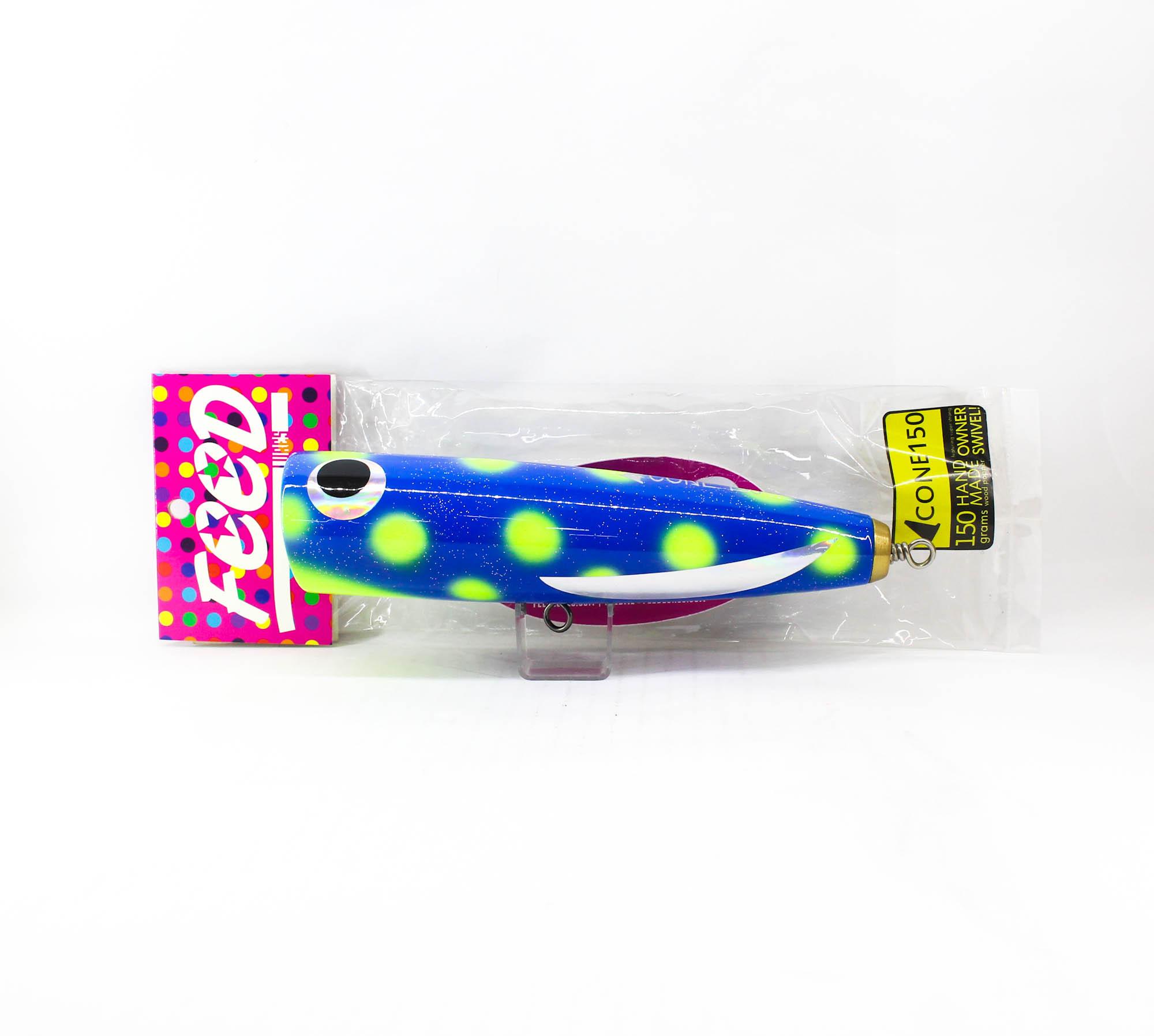 

Приманка Feed Lures Cone 150 Hand Made Wood Popper Floating Lure 150 грамм 48 (7048)