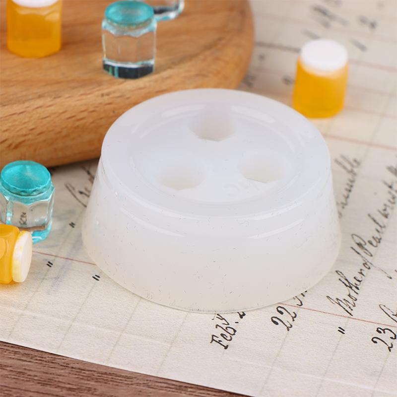 Mini Mold 1:12 Dollhouse Miniature Beverage Can Honey Pot Drink Bottle Diy Silicone Mold Doll House Home Decor(Only Mold)