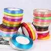 Satin Ribbon: 1cm Gift Box, Bookmark, Wedding Candy Box, Bow with Tag Webbing