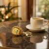 Decorative Hedgehog Clicker 3D Printed Keychain, Stress Relief Finger Portable Fidget Toy, Pendant for Keys and Backpacks