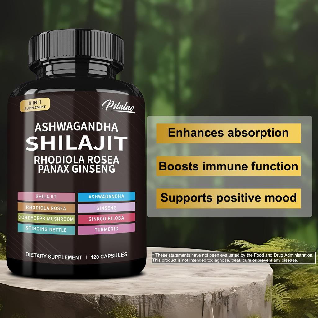 SHILAJIT, brain supplement, clear brain fog, clear thinking, improve brain function, Suitable for adults, teenagers and seniors