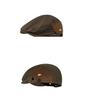 Girls' Summer Retro Japanese Style Hippopotamus Beret - Lightweight Kids' Sun Protection Hat