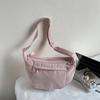 Large Capacity Solid Color Commuter Shoulder Bag Women's Crossbody Bag