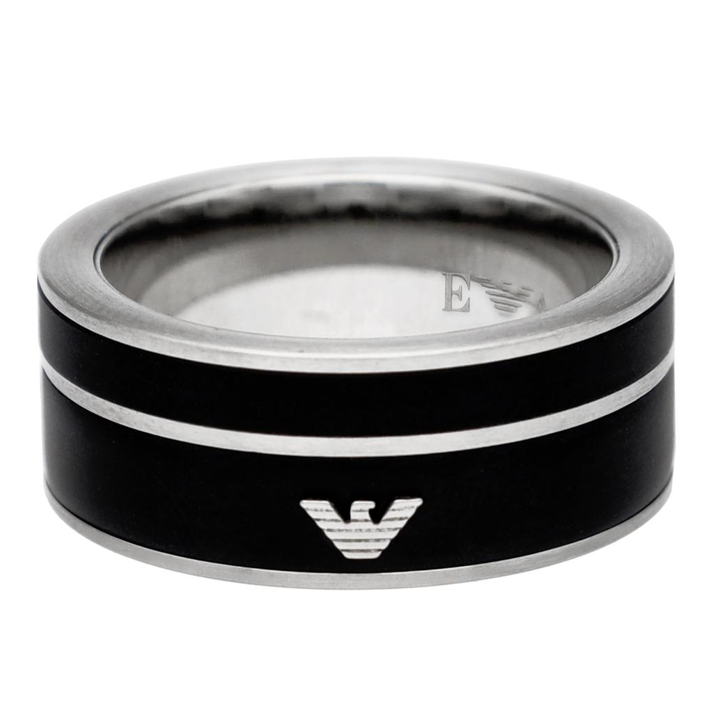 Emporio Armani Ring Japanese Size 19 Men's EGS2032040510, [Used]