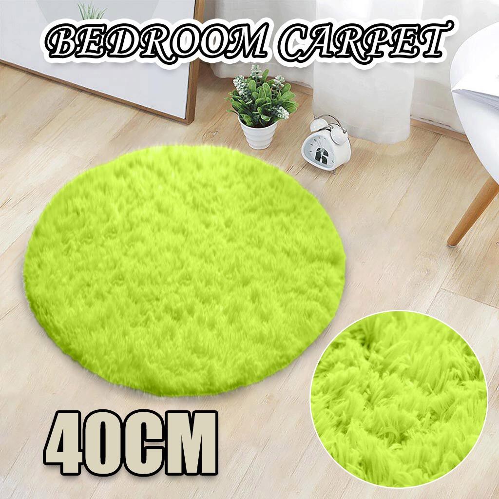 Home Decor Soft Bath Bedroom Non- Floor Shower Yoga Plush Round