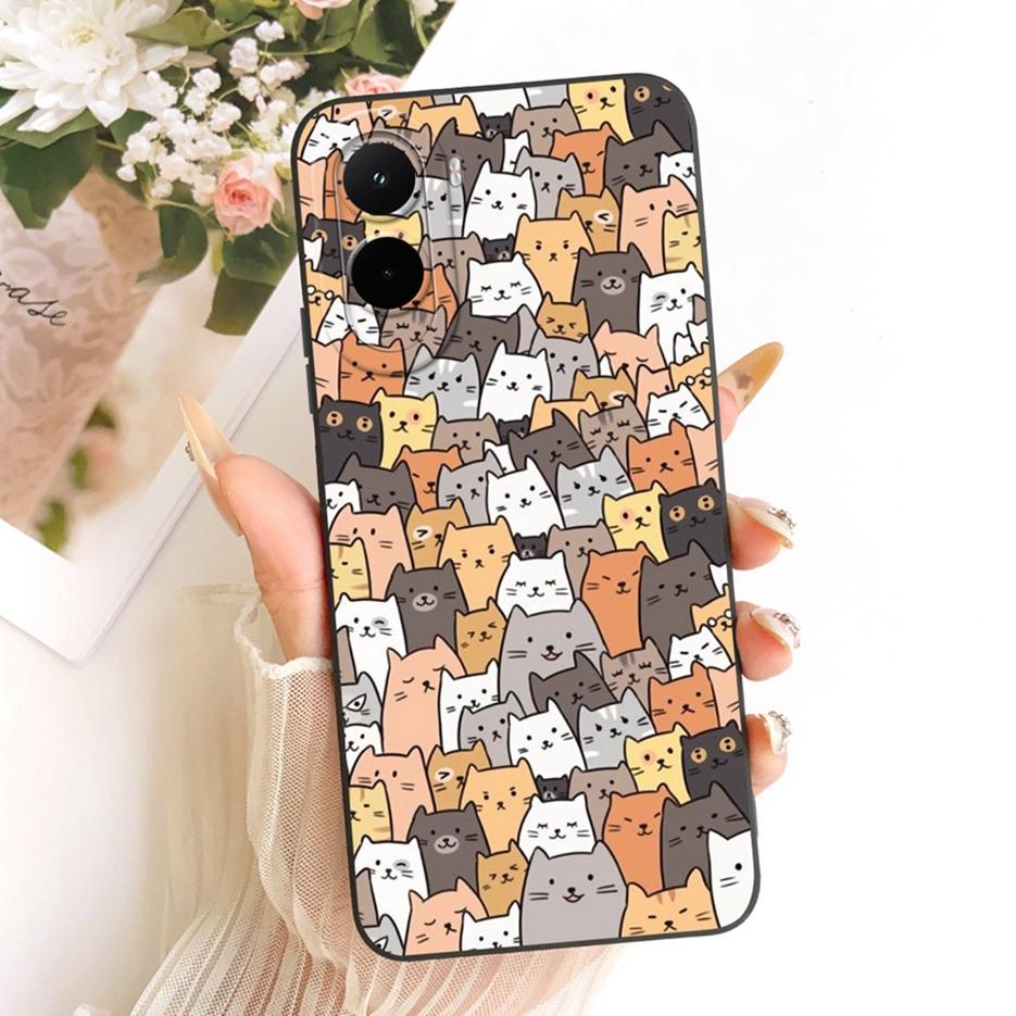 For Xiaomi Poco M7 4G Case Cute Dinosaur Astronaut Painted Cover Soft Silicone Phone Case For Xiaomi Poco M7 Plus M7Plus 5G Bags