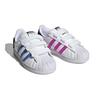 Adidas Superstar Little Kid Rainbow Decal Kids Sneakers White Cloud-White Pulse-Blue GV8988