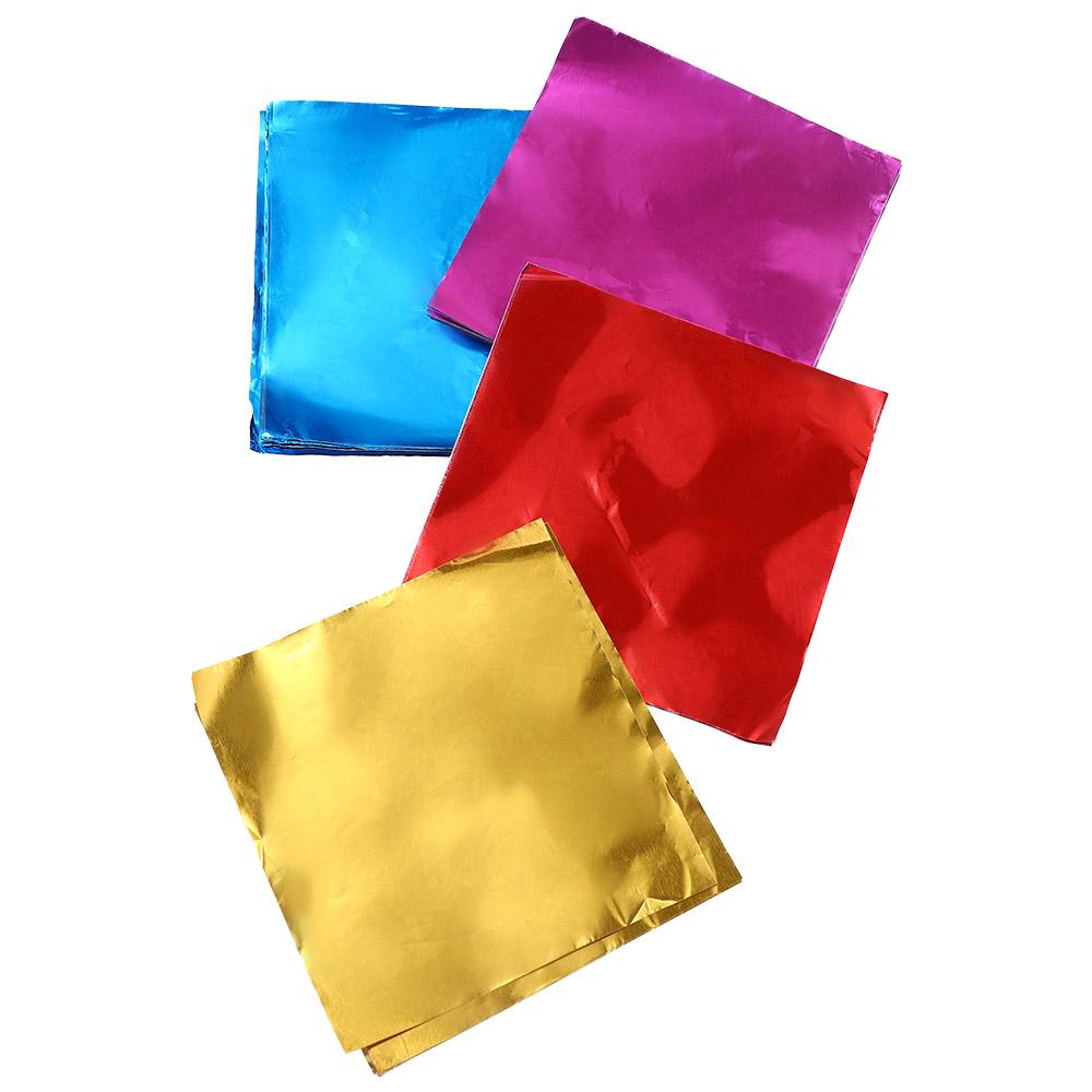 for Easter Egg Aluminum Foil Candy Packing Foil Sheets Chocolates Wrapper Candy Wrappers Paper
