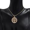 Tree of Life Pendant Necklace - European and American Jewelry - Fashionable Personality Hollow Peace Tree Necklace