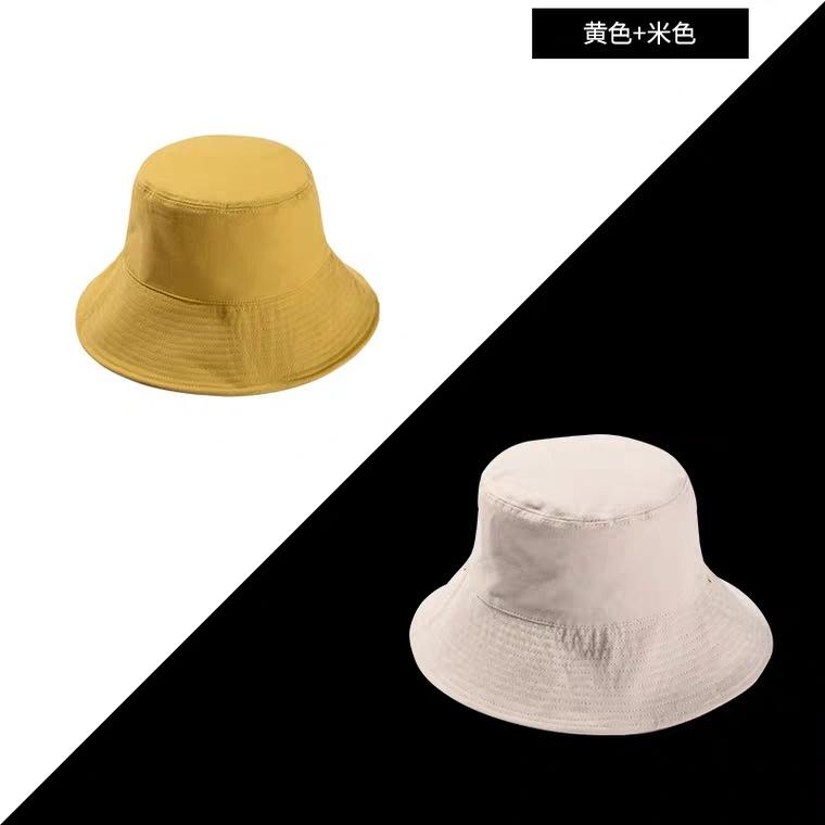 

JYL TS DIY Reversible Bucket Hat Women Summer Korean Sun Protection Hat Cotton 1222Mao12858 брансуик зеленый